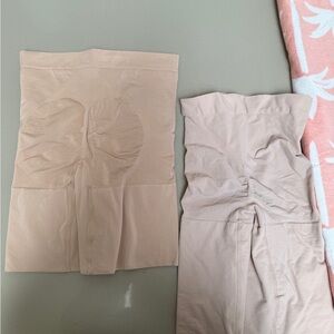 SPANX Nude Shapewear Shorts Set of 2x